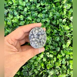 Grape Agate Egg from Indonesia
